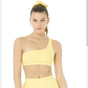 Alo One Shoulder Sports Bra